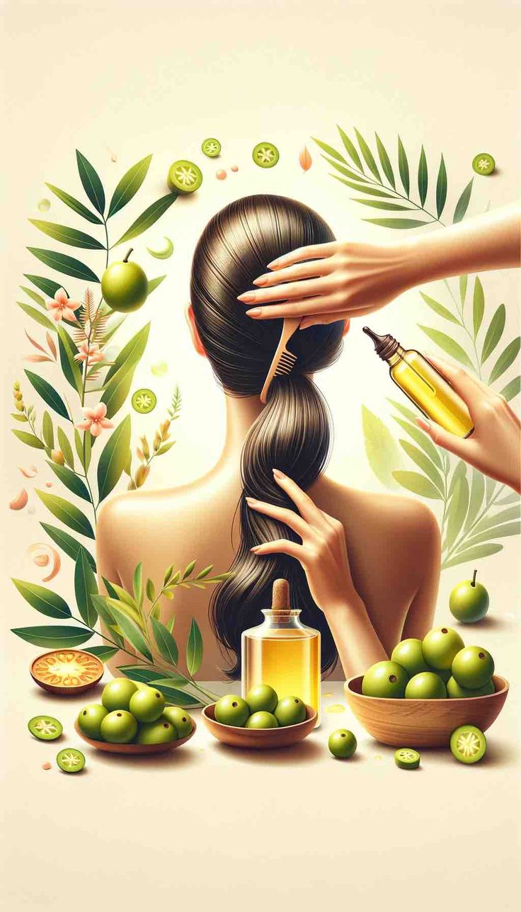 Amla And Aloe Vera for Hair 