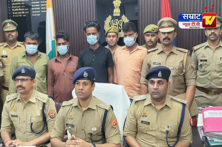 Lucknow News: रात को सूने घरों में करते थे चोरी, चिनहट पुलिस ने दबोचे 4 शातिर चोर, जेवरात और नकदी बरामद