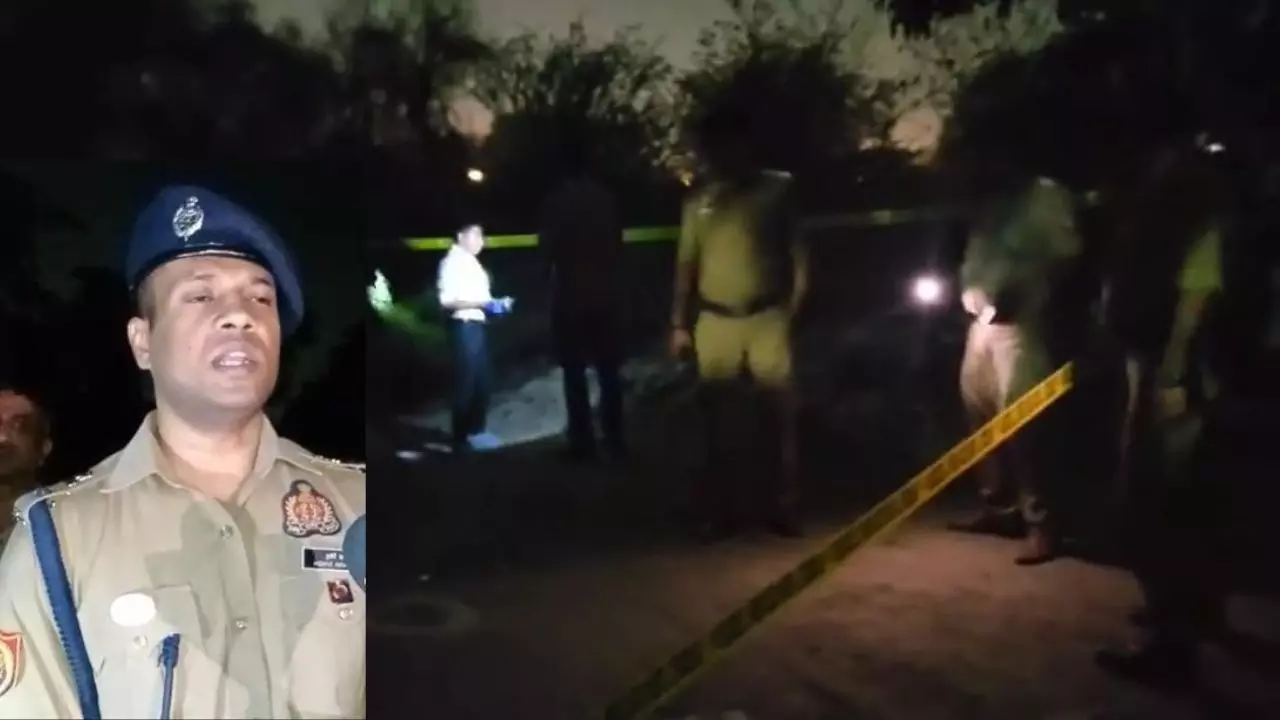 Police encounter took place at two places in Lucknow