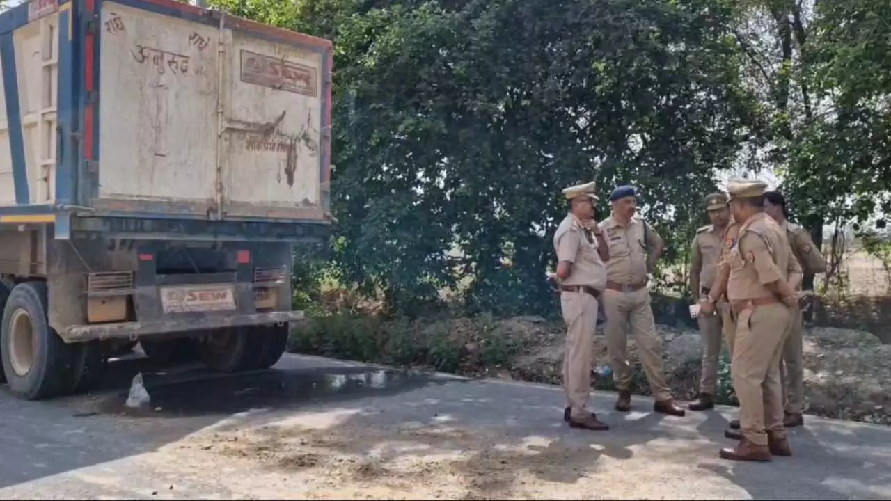 Innocent school going girl crushed to death by dumper