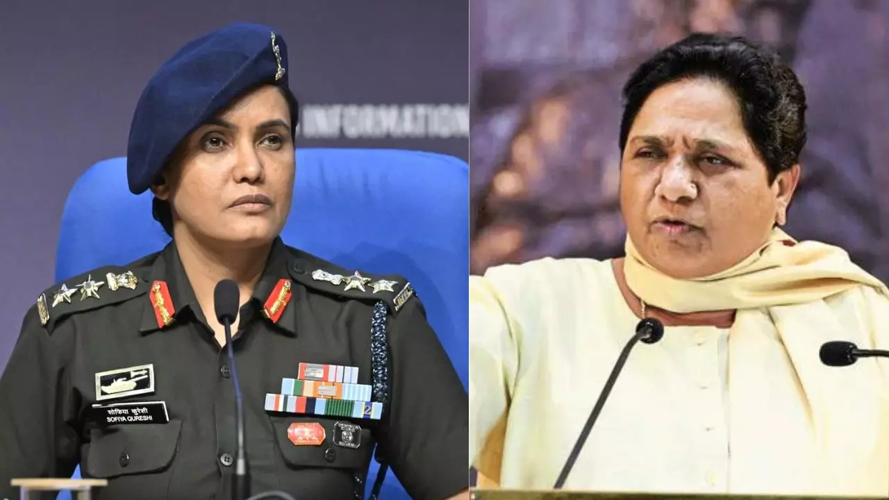 Mayawati attacks minister's controversial statement on Colonel Sofia Qureshi