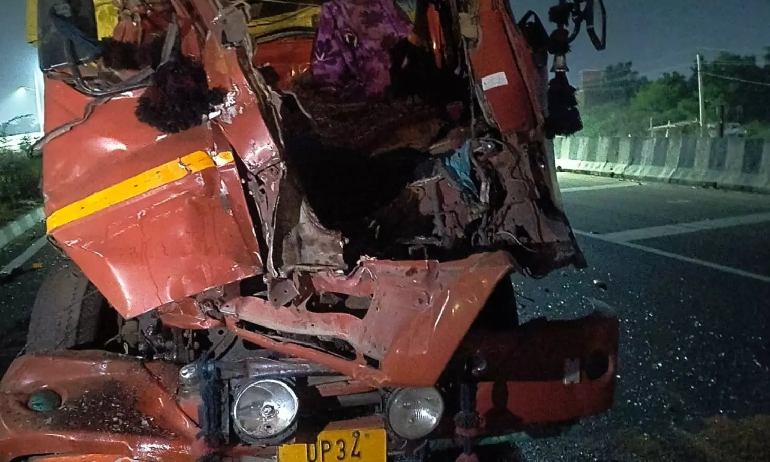 DCM driver and conductor died in collision with an unknown vehicle