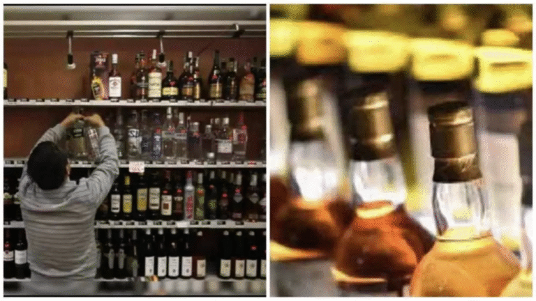 liquor shop opened in place of development