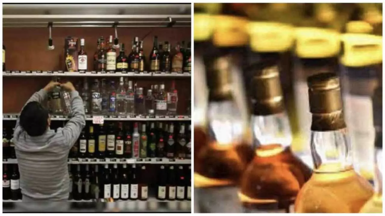 liquor shop opened in place of development