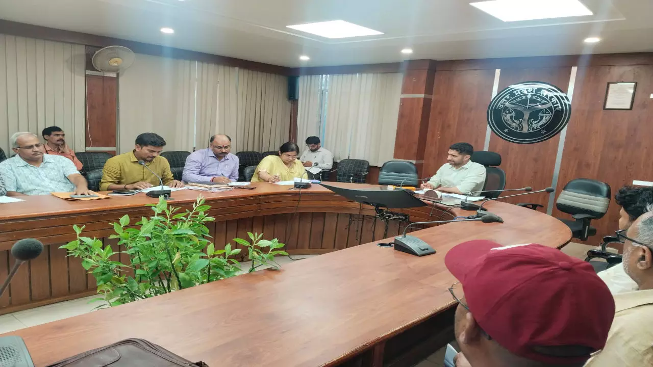 A review meeting was held under the chairmanship of the Chief Development Officer