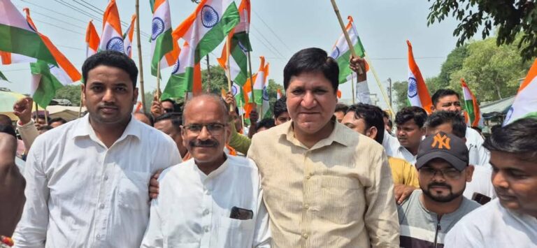 Tiranga yatra organized in Mirganj Bareilly