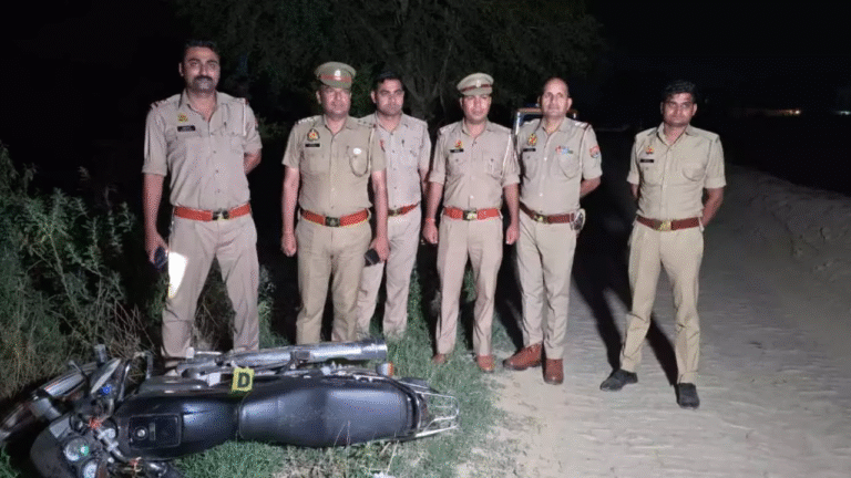 Encounter between gangster and police