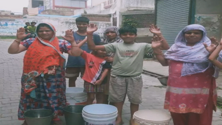 Drinking water supply stopped in ward 19 of Tirthnagari for three days