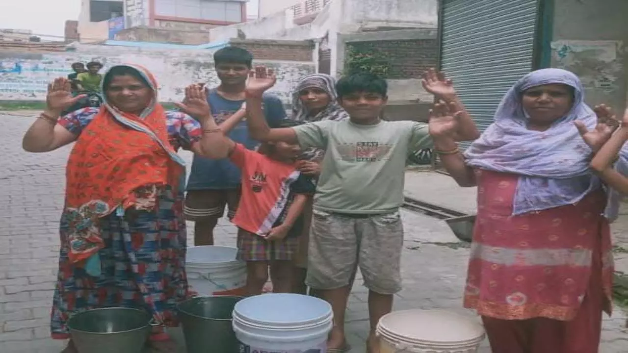 Drinking water supply stopped in ward 19 of Tirthnagari for three days