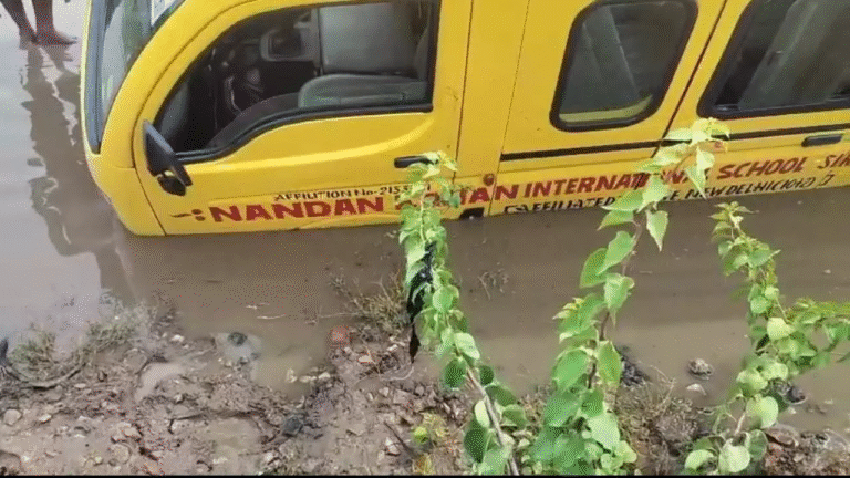 School van crashed due to negligence on national highway