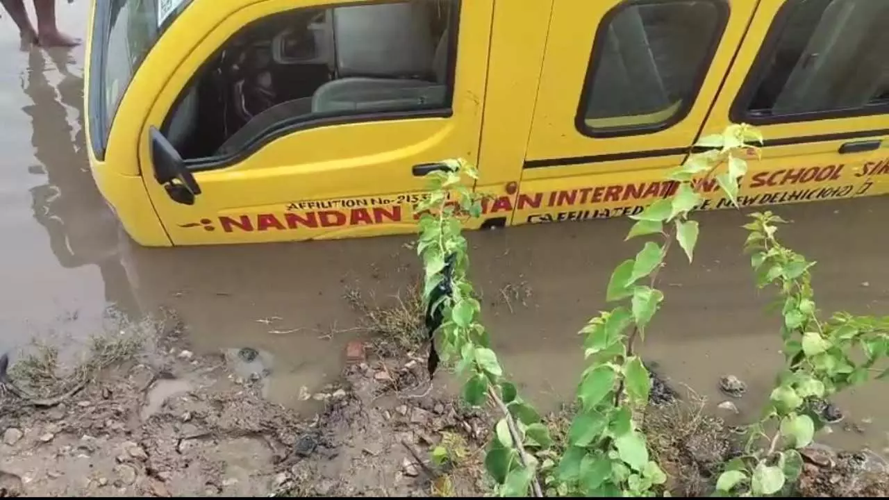 School van crashed due to negligence on national highway