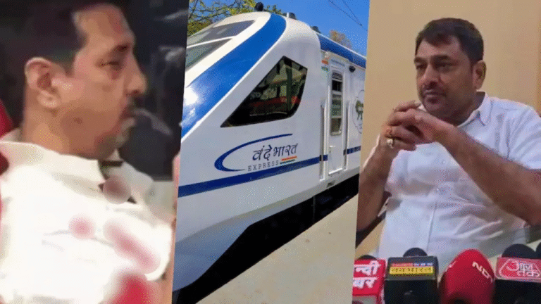 Uproar over window seat in Vande Bharat train