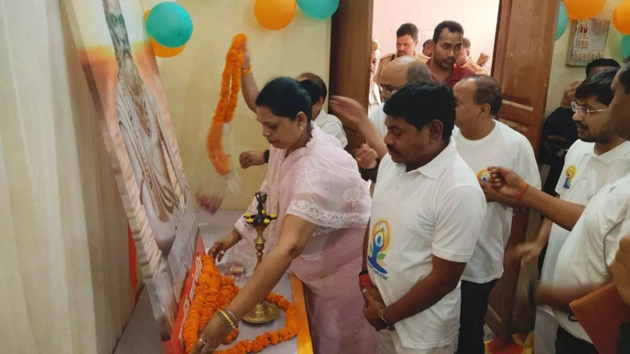 Grand event organized on International Yoga Day in Chandauli