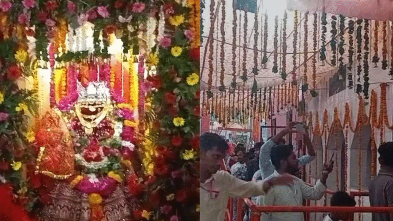Firozabad News: मां कामाख्या देवी मंदिर के खुले पट, हजारों श्रद्धालुओं की उमड़ी भीड़