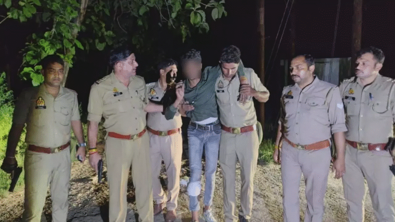 Encounter between police and miscreants in Hapur