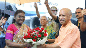 President Draupadi Murmu reached Bareilly
