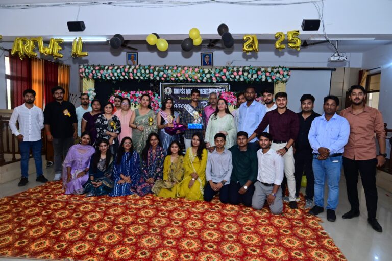 Farewell party of MBA department at KNIPSS