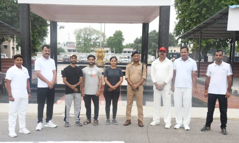 5 day yoga workshop in Lucknow Police Line