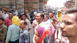 A youth was brutally beaten up at Swarna Jayanti Chowk
