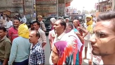 A youth was brutally beaten up at Swarna Jayanti Chowk