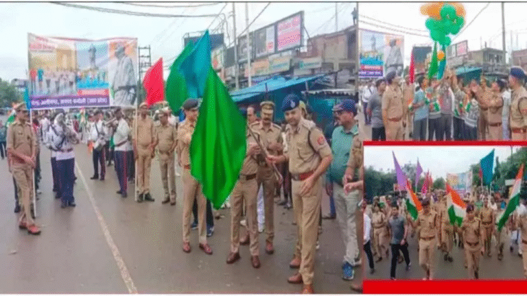 Chandauli News Run For Unity