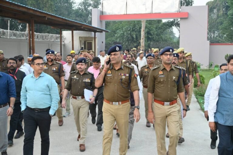 Barabanki News : योगी आदित्यनाथ के आगमन से पहले झांसापुरवा में अधिकारियों ने की सुरक्षा समीक्षा
