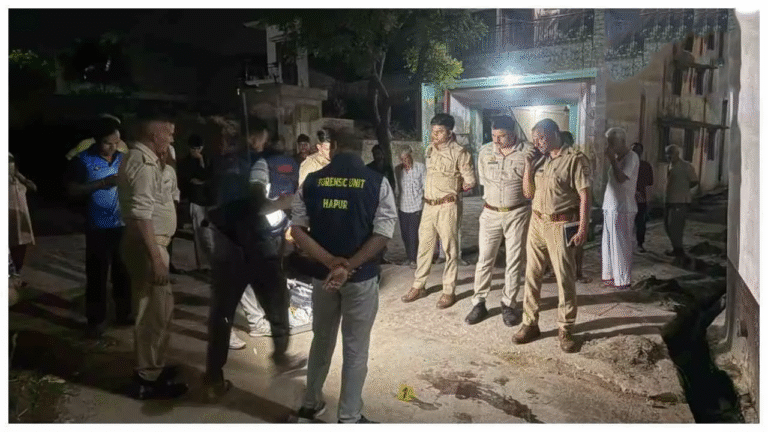 Hapur News: नूरपुर गोलीकांड में घायल आयुष की मौत से गांव में तनाव, पुलिस का अभियान तेज