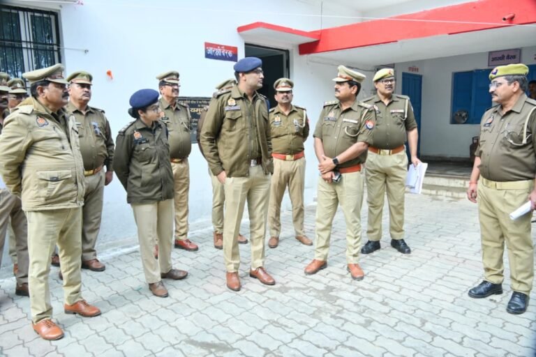 Barabanki News: पुलिस अधीक्षक ने थाना मसौली का किया वार्षिक निरीक्षण, व्यवस्थाओं को लेकर दिए आवश्यक निर्देश