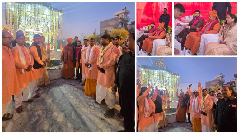 Barabanki News: बाराबंकी के माती क्षेत्र में चंद्र मौली धाम में विधि-विधान से संपन्न हुआ प्राण प्रतिष्ठा समारोह
