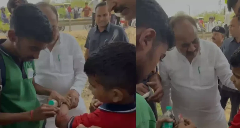 Kanpur News: मंत्री दारा सिंह चौहान ने रुकवाया काफिला, सड़क हादसे में घायल बच्चों को पहुंचाया अस्पताल