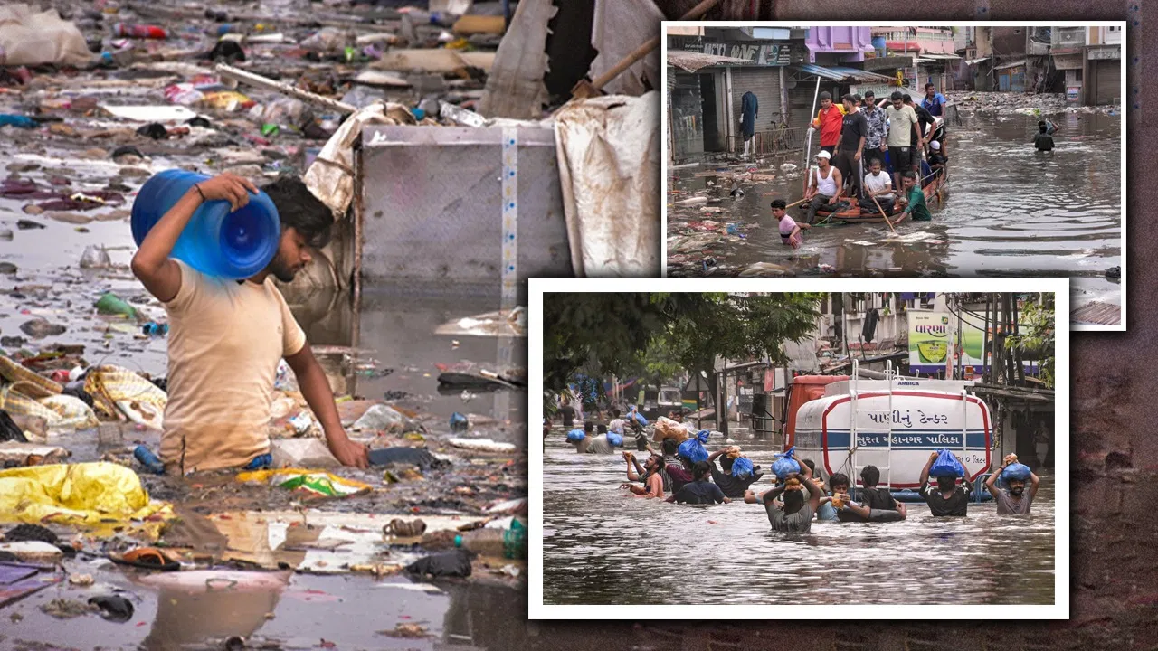 Surat flood update death toll rising