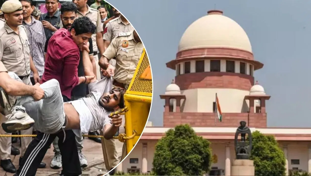 Supreme Court probe panel student protests police
