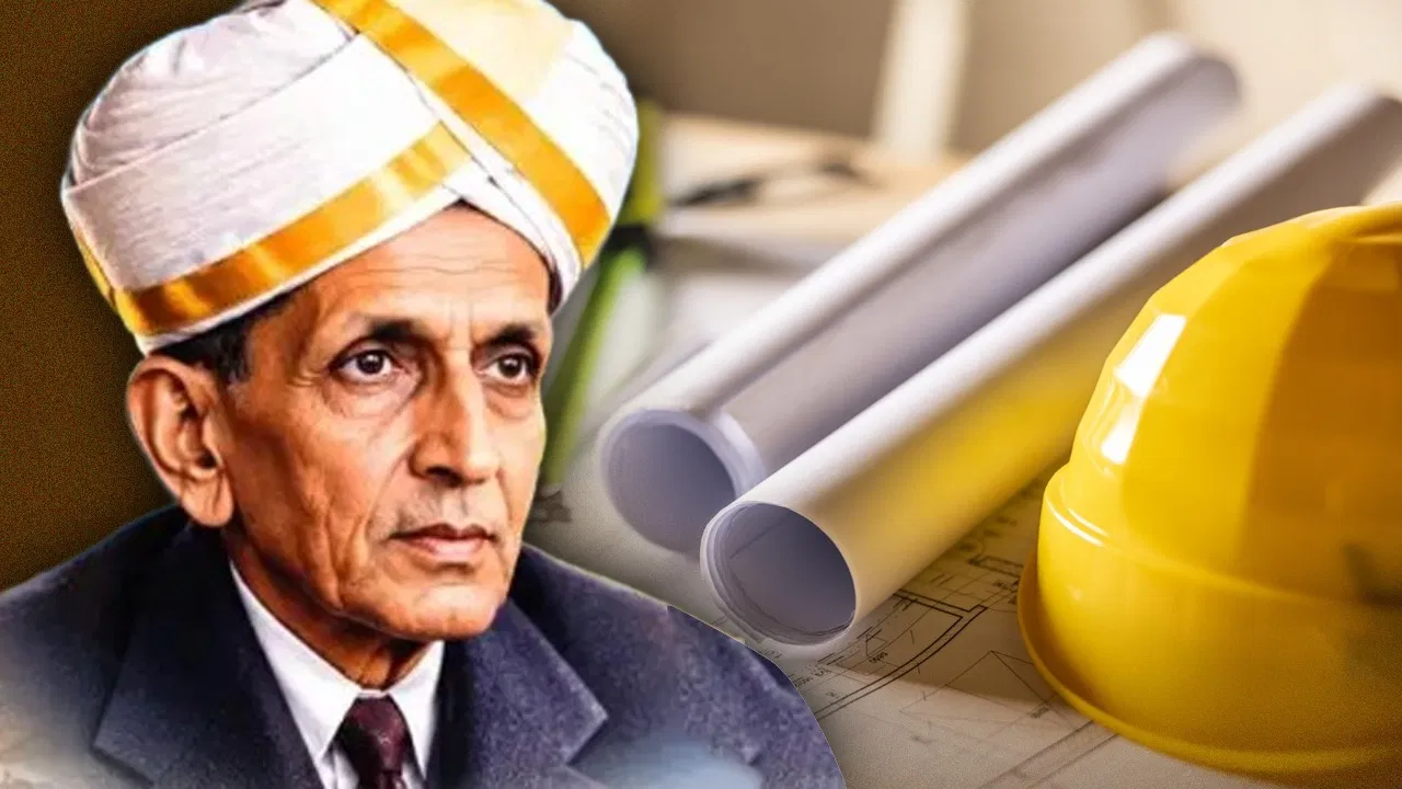Sir Visvesvaraya portrait and National Engineers Day celebration