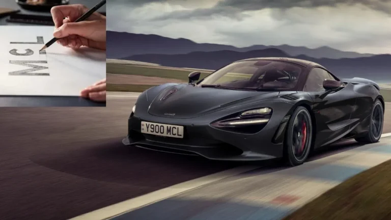 McLaren McL 820 super car teaser