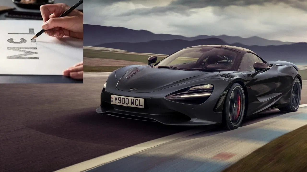 McLaren McL 820 super car teaser